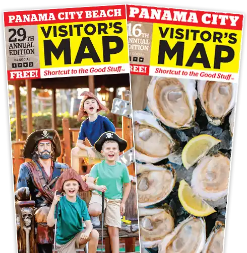 Order The Panama City Beach Map 5327