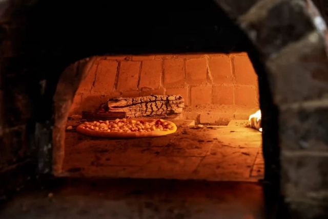 Pizza oven at Ferrucci Ristorante in Downtown Panama City